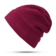 Men Women Polar Fleece Two-Piece Hat Scarf Set Outdoor Warm Vintage Plain Beanie Scarves