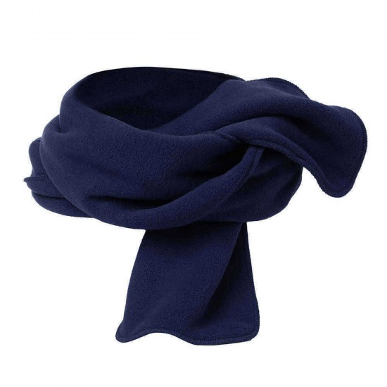 Men Women Polar Fleece Two-Piece Hat Scarf Set Outdoor Warm Vintage Plain Beanie Scarves