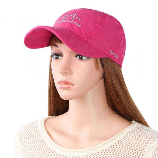 Men Women Quick-drying Vogue Baseball Cap Sunshade Casual Outdoors Foldable Cap