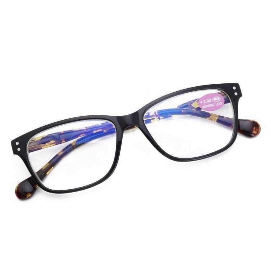 Men Women Resin Retro Reading Glasses Elderly Ultra-light Presbyopic Glasses