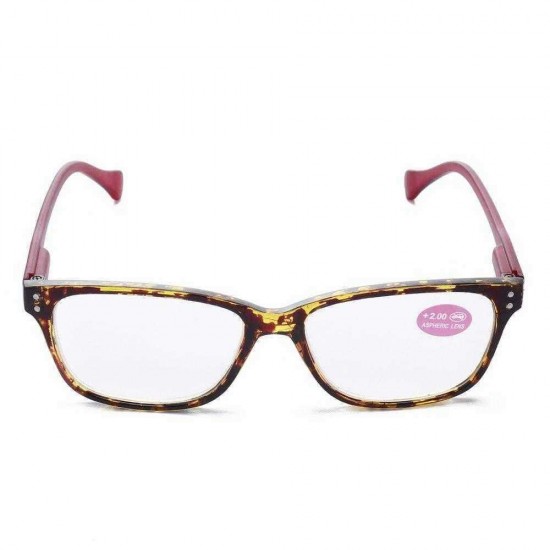 Men Women Resin Retro Reading Glasses Elderly Ultra-light Presbyopic Glasses