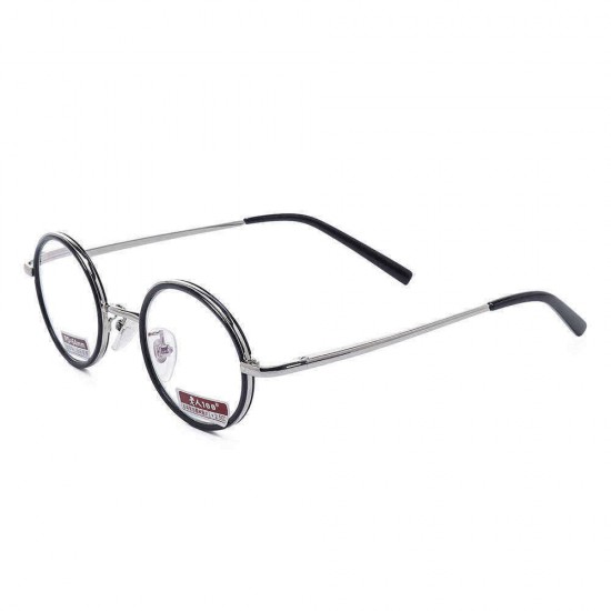 Men Women Retro Round Presbyopic Glasses HD Comfortable Reading Glasses With Case