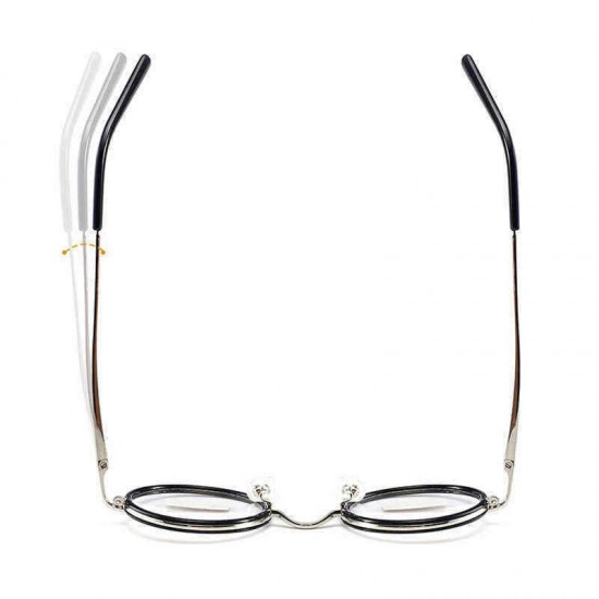 Men Women Retro Round Presbyopic Glasses HD Comfortable Reading Glasses With Case