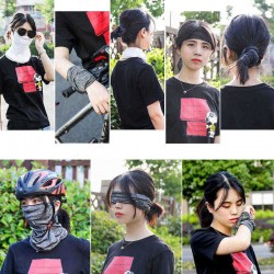 Men Women Spandex Multifunctional Sun Protection Cycling Face Mask Scarf Good Elastic