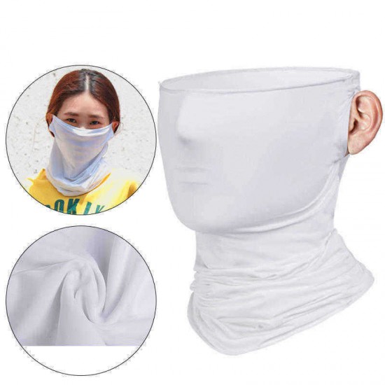 Men Women Spandex Multifunctional Sun Protection Cycling Face Mask Scarf Good Elastic