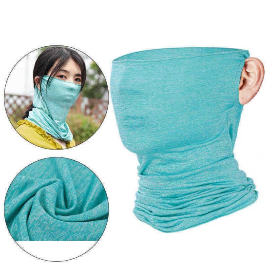 Men Women Spandex Multifunctional Sun Protection Cycling Face Mask Scarf Good Elastic