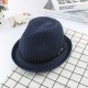 Men Women Straw Knited Sunscreen Jazz Hat Outdoor Casual Travel Breathable Hat