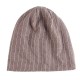 Men Women Stripe Slouchy Headwear Bonnet Hat Outdoor Winter Cotton Skull Cap Beanie