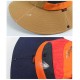 Men Women Summer Breathable Fisherman Cap Foldable Wide Brim Sunscreen Bucket Hat