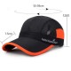 Men Women Summer Breathable Quick Dry Hat Adjustable Snapback Sun Protection Visor