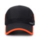 Men Women Summer Breathable Quick Dry Hat Adjustable Snapback Sun Protection Visor