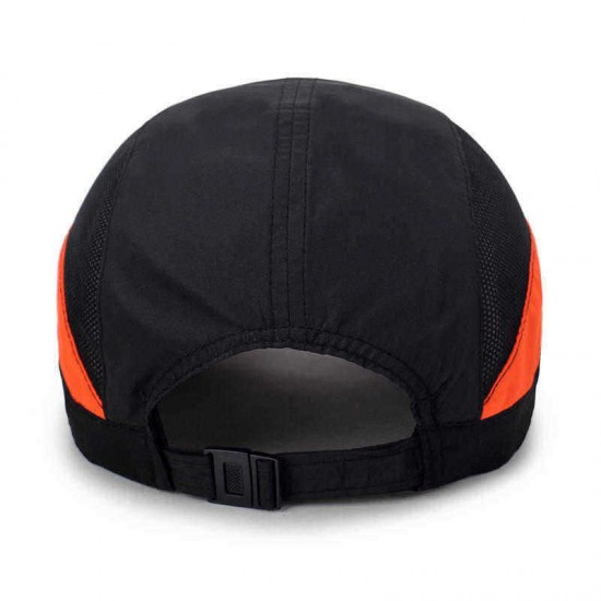 Men Women Summer Breathable Quick Dry Hat Adjustable Snapback Sun Protection Visor