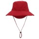 Men Women Summer Casual Breathable Adjustable Fisherman Hat Solid Color Bucket Hat