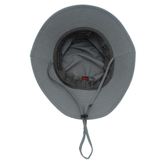 Men Women Summer Casual Breathable Adjustable Fisherman Hat Solid Color Bucket Hat