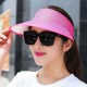 Men Women Summer Outdoor Casual Linen Empty Top Hat UV Protection Sunshade Hat