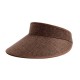 Men Women Summer Outdoor Casual Linen Empty Top Hat UV Protection Sunshade Hat