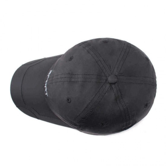 Men Women Summer Plain Breathable Quick Dry Hat Sun Protection Snapback Visor