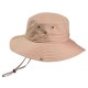 Men Women Summer Silk Visor Bucket Hat Fisherman Hat Outdoor Climbing Mesh Sunscreen Cap