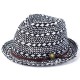 Men Women Summer Straw Knited Sunscreen Jazz Hat Outdoor Casual Travel Breathable Hat