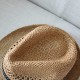 Men Women Summer Straw Knited Sunscreen Jazz Hat Outdoor Casual Travel Sea Hat