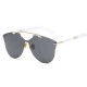 Men Women Thin Metal Frame Sunglasses Casual Outdoor Anti-UV HD Eyeglaases