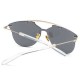 Men Women Thin Metal Frame Sunglasses Casual Outdoor Anti-UV HD Eyeglaases