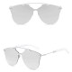 Men Women Thin Metal Frame Sunglasses Casual Outdoor Anti-UV HD Eyeglaases