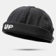 Men Women Thin Section Hat Hip Hop Hat Yuppie Hat Sailor Cap With UP Letters Brimless Hats