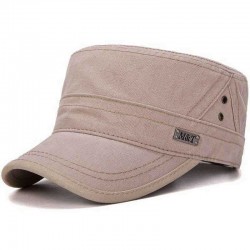 Men Women Thin Vogue Cotton Solid Color Flat Hats Sunshade Casual Outdoors Adjustable Caps