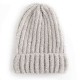 Men Women Vintage Cotton Thicken Earmuffs Knit Beanie Caps Outdoor Ski Skullcap