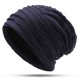 Men Women Vintage Earmuffs Beanie Cap Outdoor Slouchy Skullcap Flexible