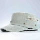 Men Women Vintage Fashion Rivet Pentagram Flat Hats Four Seasons Cap