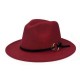 Men Women Vintage Felt Panama Style Beach Jazz Hat England Wide Brimmed Top Hat