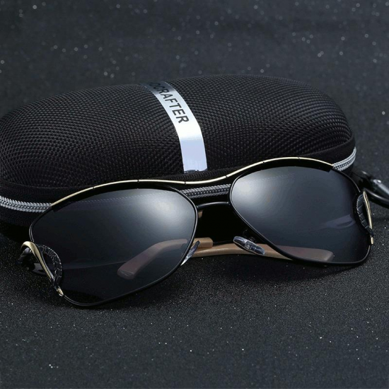 Men Women Vintage HD Polarized Sun Glassess Outdooors Sunshade Anti-UV Driving Goggle Eyeglasseess