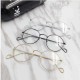 Men Women Vintage Round Circle Eyeglasses Clear Lens Casual Optical Glasses