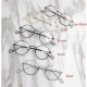 Men Women Vintage Round Circle Eyeglasses Clear Lens Casual Optical Glasses