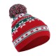 Men Women Vintage Santa Christmas Knit Hat Outdoor Windproof Earmuffs Gift Beanie Cap