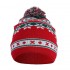 Men Women Vintage Santa Christmas Knit Hat Outdoor Windproof Earmuffs Gift Beanie Cap