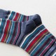 Men Women Vintage Stripe Cotton Socks Causal Breathable Deodorant Middle Tube Socks