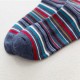 Men Women Vintage Stripe Cotton Socks Causal Breathable Deodorant Middle Tube Socks