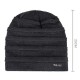 Men Women Vintage Windproof Earmuffs Knit Plush Hat Outdoor Ski Beanie Cap