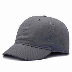 Men Women Washed Cotton Baseball Cap Outdoor Adjustable Twill Cap Uv Protection Peaked Cap