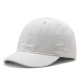 Men Women Washed Cotton Baseball Cap Outdoor Adjustable Twill Cap Uv Protection Peaked Cap