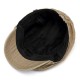 Men Women Washed Cotton Octagon Beret Hat Outdoor Leisure Newsboy Caps