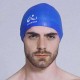 Men Women Waterproof Non-slip Silicone Swimming Cap Oversized Comfortable Earmuffs Beanie Hat