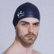 Men Women Waterproof Non-slip Silicone Swimming Cap Oversized Comfortable Earmuffs Beanie Hat