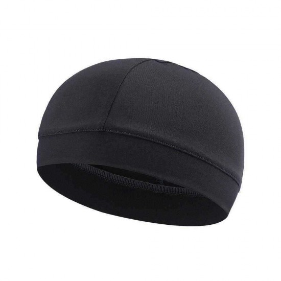 Men Women Wicking Breathable Cycling Headband Outdoor Running Bandana Skull Cap Beanie Cap