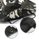 Men Women Wide-Brimmed Printing Mesh Outdoor Climbing Travel Bucket Hat Camouflage Cotton Cap