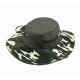 Men Women Wide-Brimmed Printing Mesh Outdoor Climbing Travel Bucket Hat Camouflage Cotton Cap