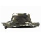 Men Women Wide-Brimmed Printing Mesh Outdoor Climbing Travel Bucket Hat Camouflage Cotton Cap